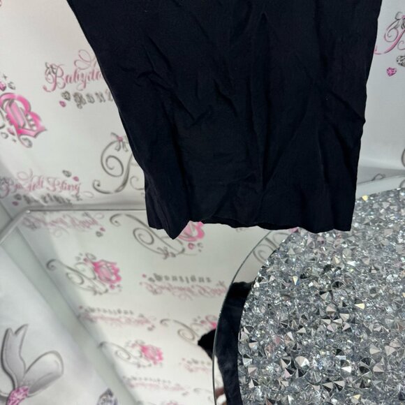 Elien figg pants smocked waist stretch Chic Black Women's Trousers - Picture 5 of 10